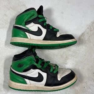 Nike Air Jordan 1 Retro High OG Pine Green 2.0 Toddler 10C Sneakers FD1413-030